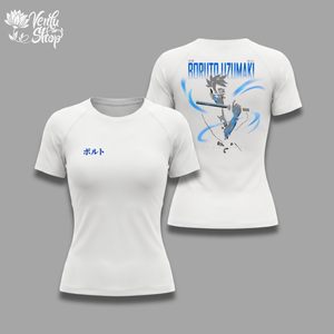 Boruto Prime | Women's Compression Shirt - White - cover