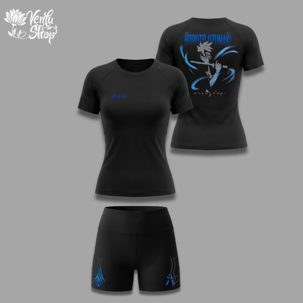 Boruto Prime | Women's Set - Black - Product