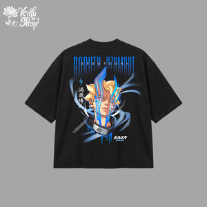 Boruto Prime | Oversized Shirt - Black - back