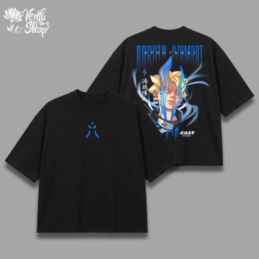 Boruto Prime | Oversized Shirt - Black - cover