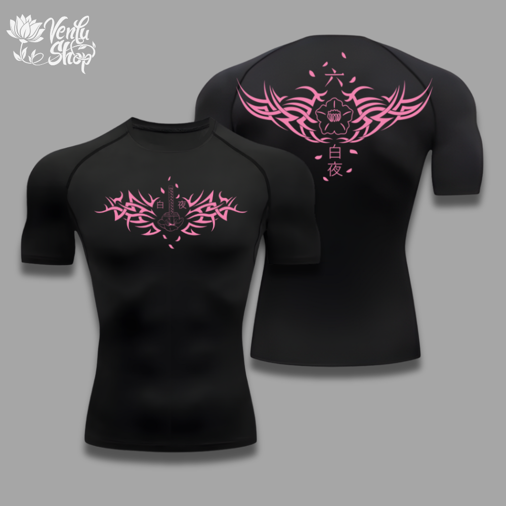 Byakuya Compression Shirt 2.0 — VenluShop anime gymwear