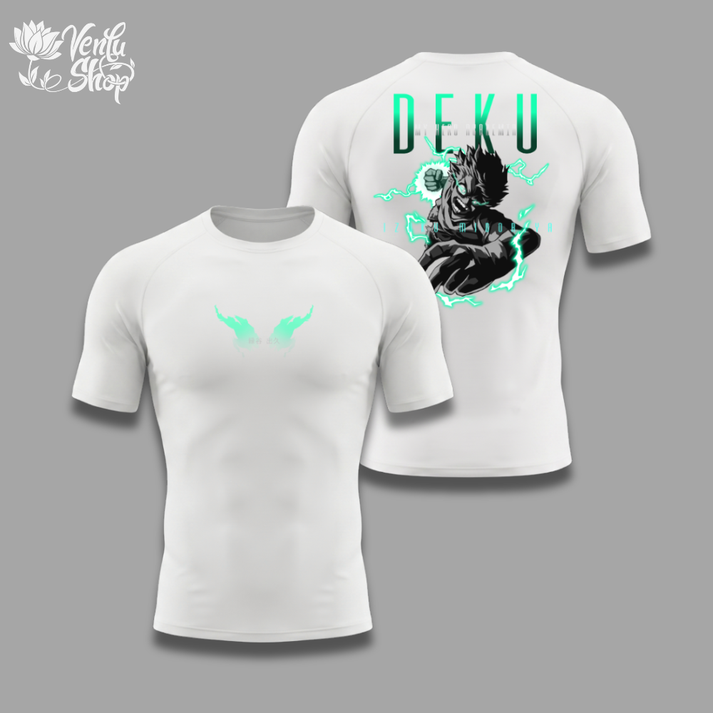Deku Prime | Compression Shirt - White - cover