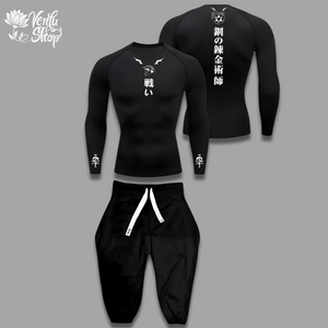 Edward Elric Set — VenluShop anime gymwear