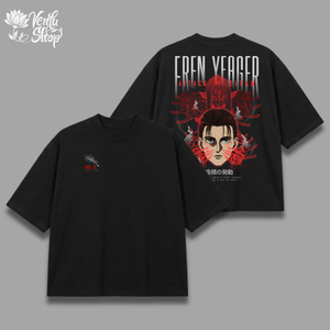 Eren Prime | Oversized Shirt - Black - cover