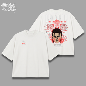 Eren Prime | Oversized Shirt - White - cover