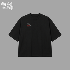 Eren Prime | Oversized Shirt - Black - front