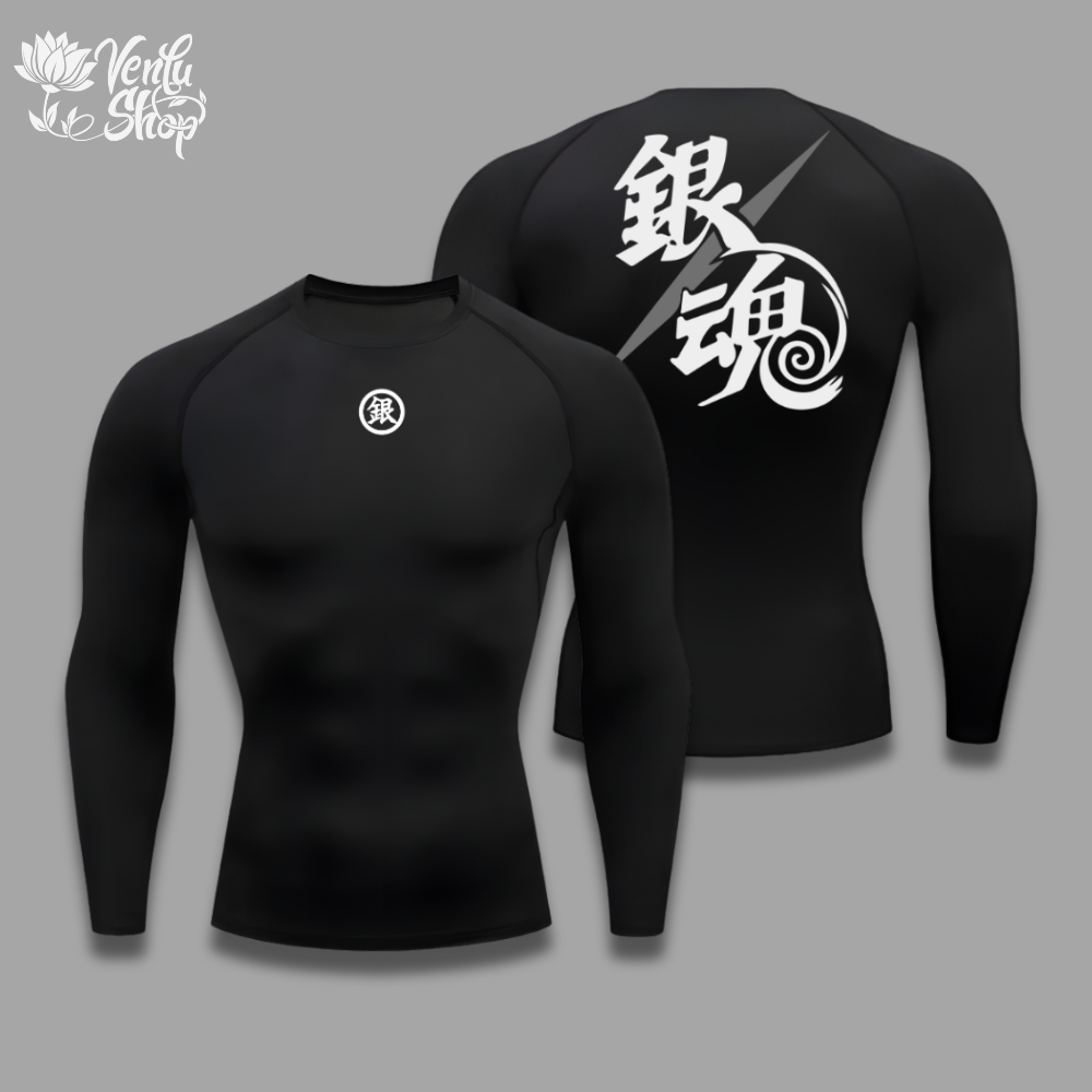 Gintoki Compression Shirt — VenluShop anime gymwear