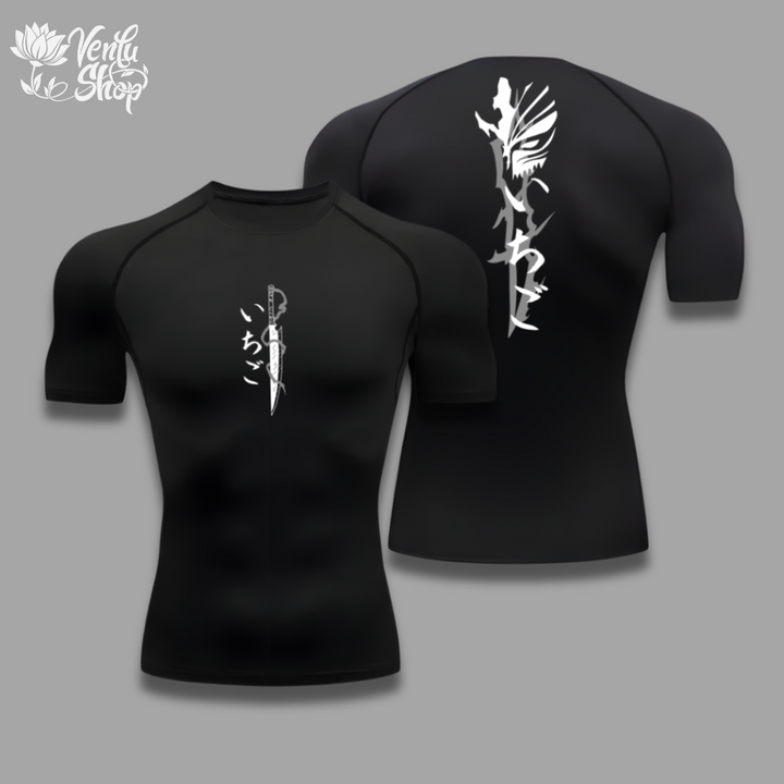 Ichigo Compression Shirt 2.0 — VenluShop anime gymwear