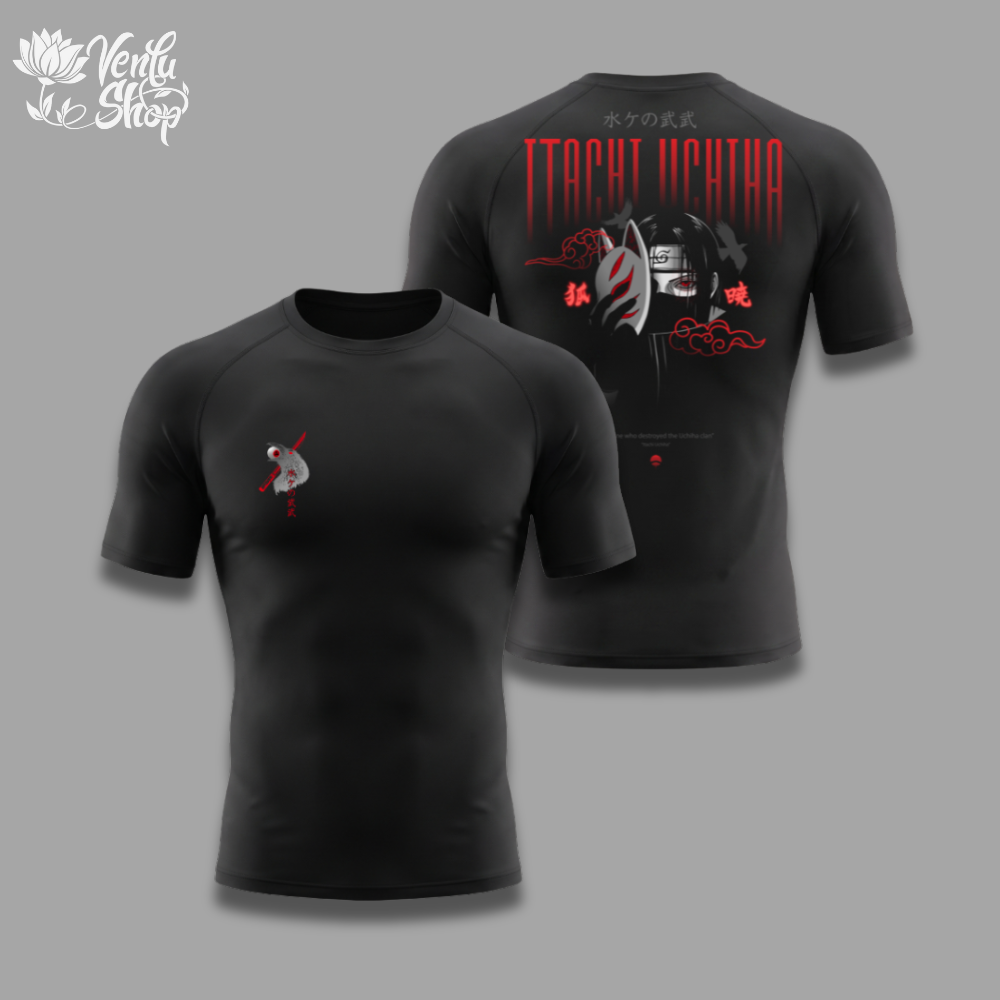 Itachi Prime | Compression Shirt - Black - cover