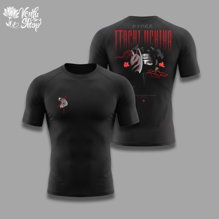 Itachi Prime | Compression Shirt - Black - cover