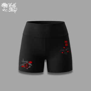 Itachi Prime | Women's Set - Black - Shorts