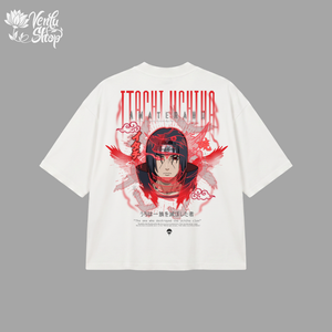 Itachi Prime | Oversized Shirt - Black - back