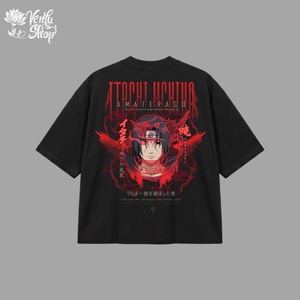 Itachi Prime | Oversized Shirt - White - back