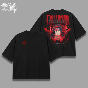Itachi Prime | Oversized Shirt - Black - cover