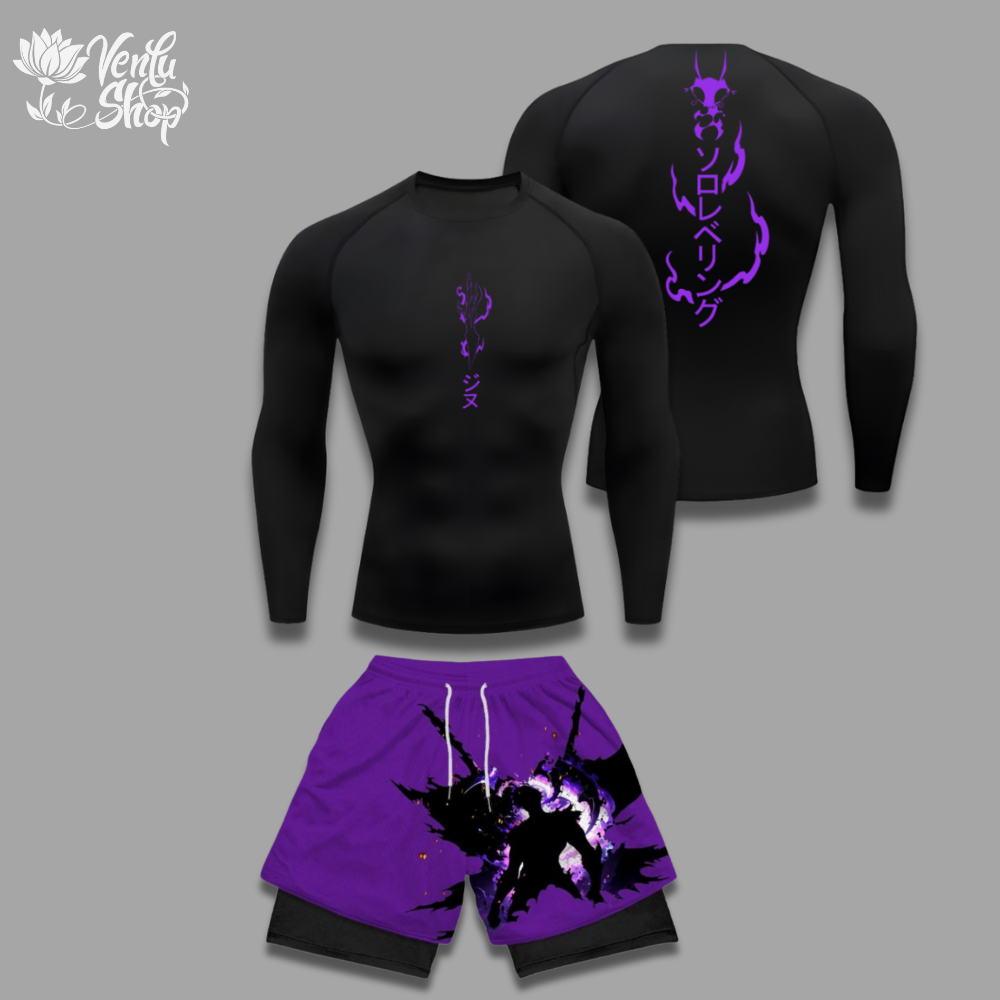 Jin Woo Gym Set — VenluShop anime gymwear