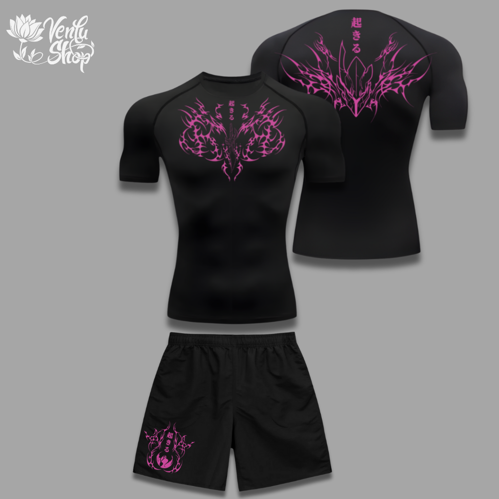 Jin Woo Set 2.0 — VenluShop anime gymwear