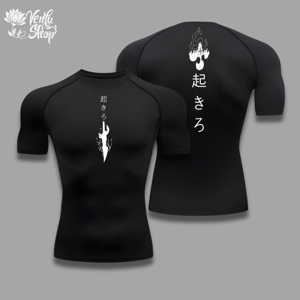 Jin Woo Compression Shirt 2.0 — VenluShop anime gymwear