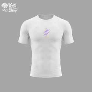 Jin-Woo Prime | Compression Shirt - White - front
