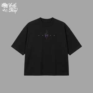 Jin-Woo Prime | Oversized Shirt - Black - front