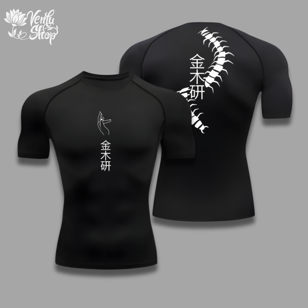Kaneki Compression Shirt 2.0 — VenluShop anime gymwear