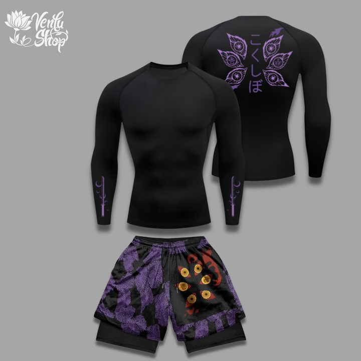 Kokushibo Gym Set — VenluShop anime gymwear