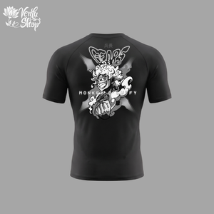 Luffy Prime | Compression Shirt - Black - back