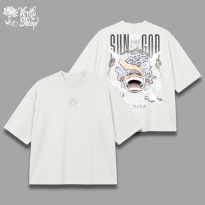 Luffy Prime | Oversized Shirt - White - cover