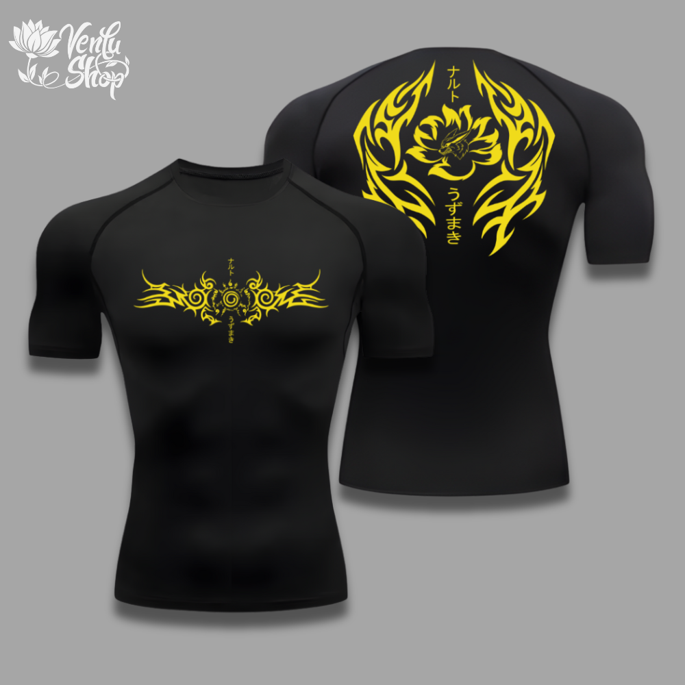 Naruto Compression Shirt 2.0 — VenluShop anime gymwear