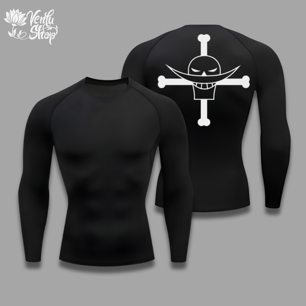 Whitebeard Compression Shirt — VenluShop anime gymwear