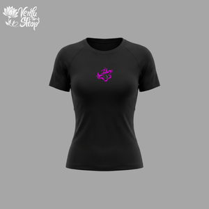 Yuta Prime | Women's Compression Shirt - Black - front