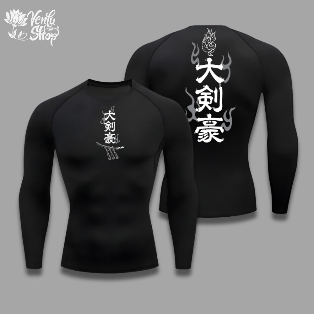 Zoro Compression Shirt 2.0 — VenluShop anime gymwear