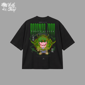 Zoro Prime | Oversized Shirt - Black - back