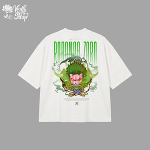 Zoro Prime | Oversized Shirt - White - back