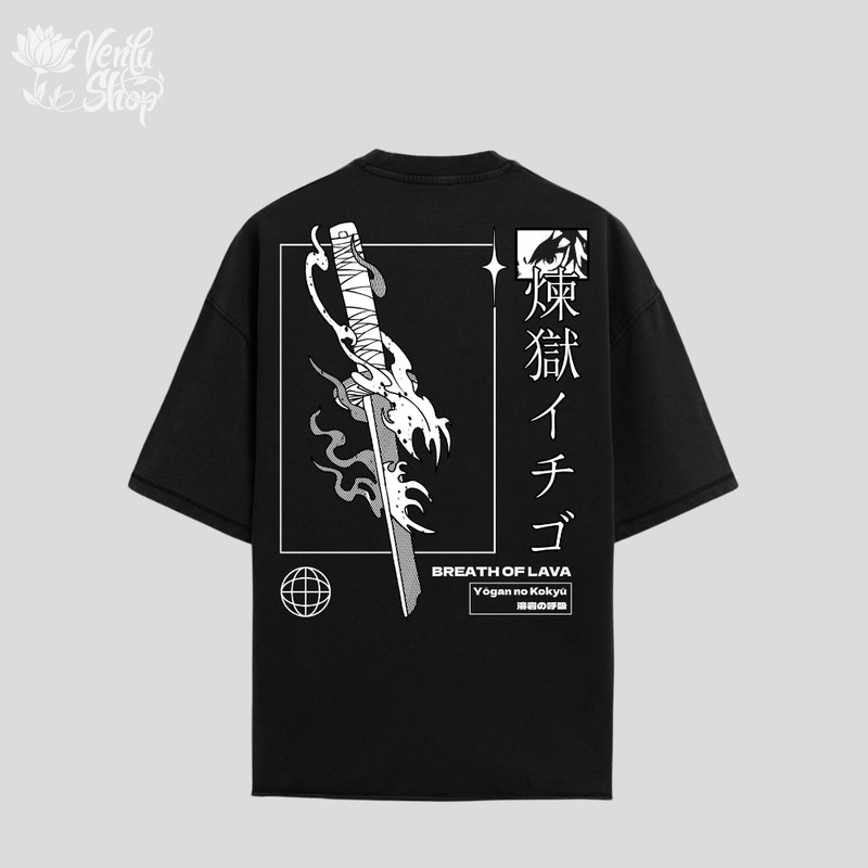 Rengoku Oversized Shirt