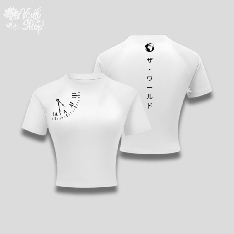 Dio Cropped Compressieshirt