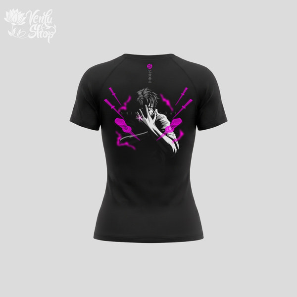 Yuta Prime | Women's Compression Shirt - Black - back