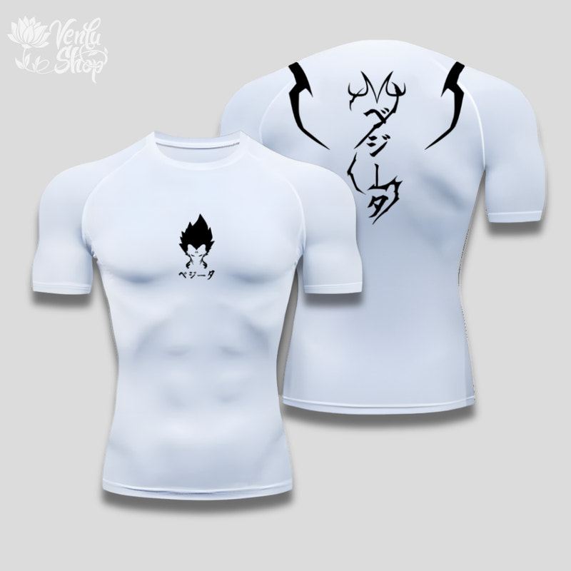 T-shirt de compression Vegeta