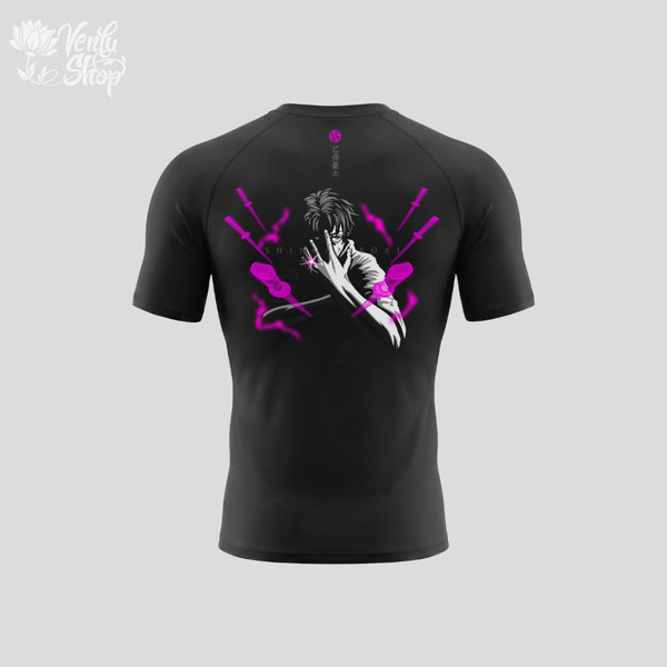 Yuta Prime | Compression Shirt - Black - back