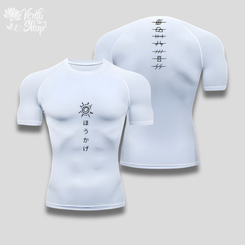 Maglia a compressione di Naruto