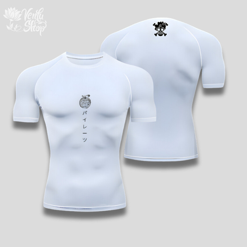 Maglia a compressione di Luffy